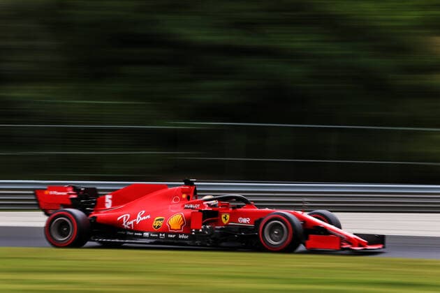 Motorsports: FIA Formula One World Championship, WM, Weltmeisterschaft 2020, Grand Prix of Hungary Motorsports: FIA Formula One World Championship 2020, Grand Prix of Hungary, 5 Sebastian Vettel (GER, Scuderia Ferrari Mission Winnow),