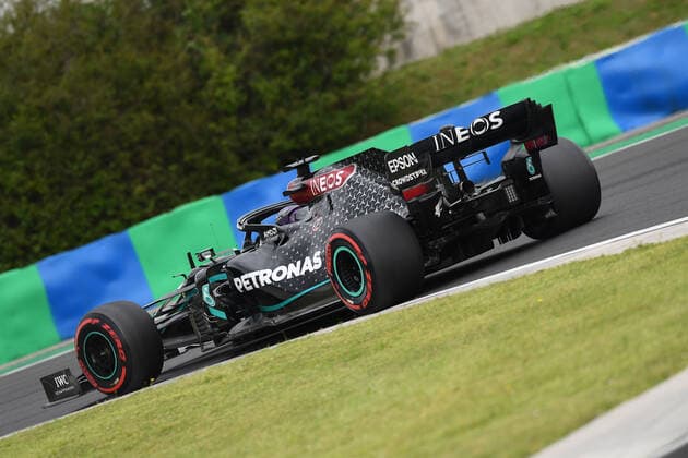 Motorsports: FIA Formula One World Championship, WM, Weltmeisterschaft 2020, Grand Prix of Hungary Motorsports: FIA Formula One World Championship 2020, Grand Prix of Hungary, 44 Lewis Hamilton (GBR, Mercedes-AMG Petronas Formula One Team),