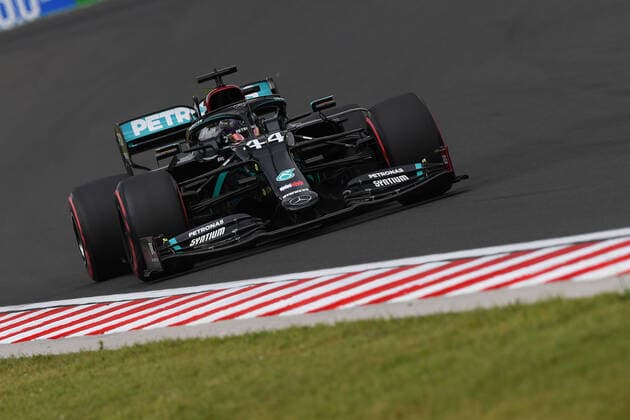 Motorsports: FIA Formula One World Championship, WM, Weltmeisterschaft 2020, Grand Prix of Hungary Motorsports: FIA Formula One World Championship 2020, Grand Prix of Hungary, 44 Lewis Hamilton (GBR, Mercedes-AMG Petronas Formula One Team),
