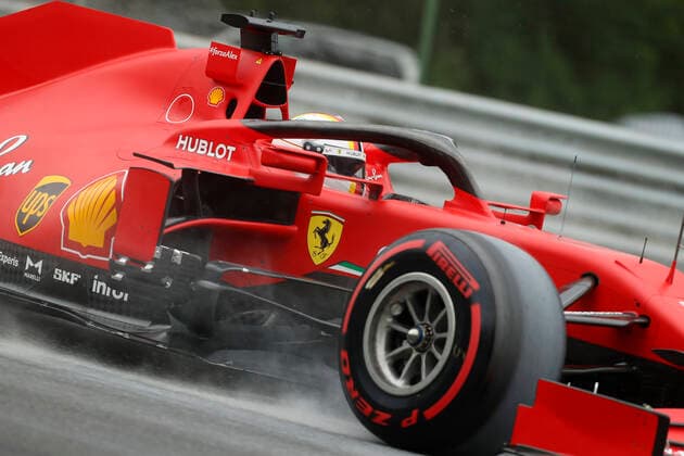 Motorsports: FIA Formula One World Championship, WM, Weltmeisterschaft 2020, Grand Prix of Hungary Motorsports: FIA Formula One World Championship 2020, Grand Prix of Hungary, 5 Sebastian Vettel (GER, Scuderia Ferrari Mission Winnow),