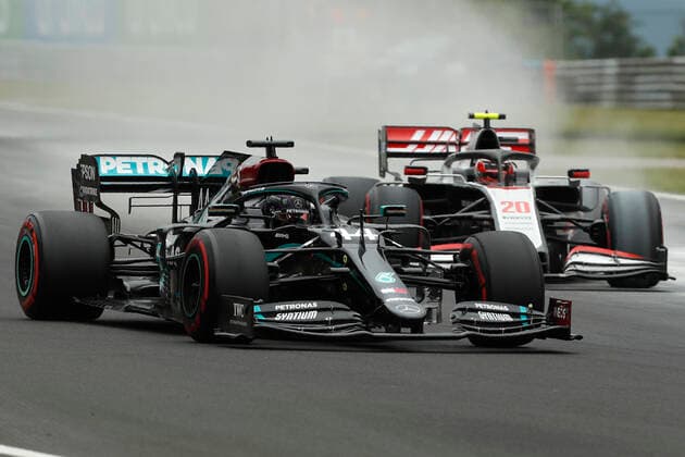 Motorsports: FIA Formula One World Championship, WM, Weltmeisterschaft 2020, Grand Prix of Hungary Motorsports: FIA Formula One World Championship 2020, Grand Prix of Hungary, 44 Lewis Hamilton (GBR, Mercedes-AMG Petronas Formula One Team),