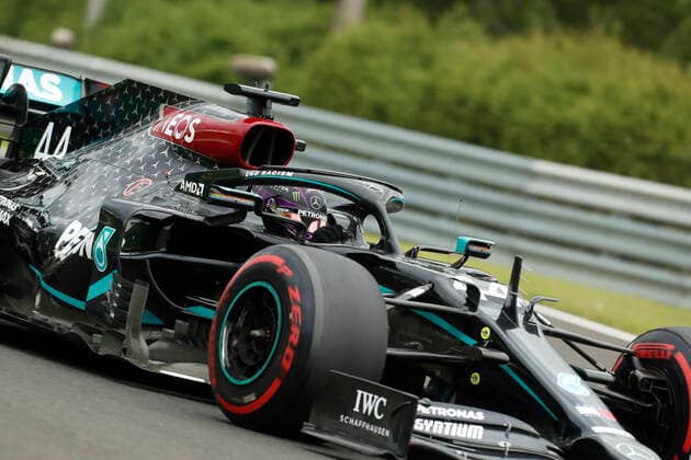 Motorsports: FIA Formula One World Championship, WM, Weltmeisterschaft 2020, Grand Prix of Hungary Motorsports: FIA Formula One World Championship 2020, Grand Prix of Hungary, 44 Lewis Hamilton (GBR, Mercedes-AMG Petronas Formula One Team),