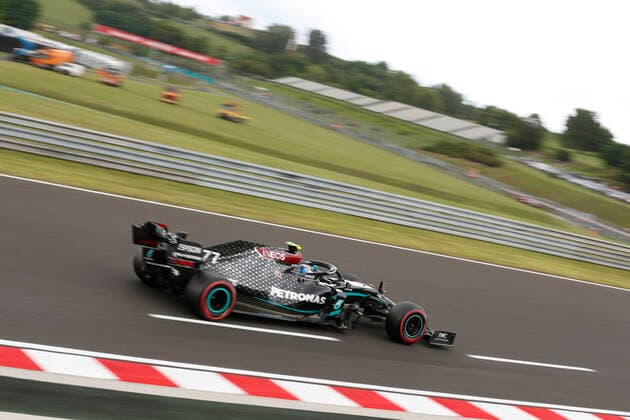 Motorsports: FIA Formula One World Championship, WM, Weltmeisterschaft 2020, Grand Prix of Hungary Motorsports: FIA Formula One World Championship 2020, Grand Prix of Hungary, 77 Valtteri Bottas (FIN, Mercedes-AMG Petronas Formula One Team),