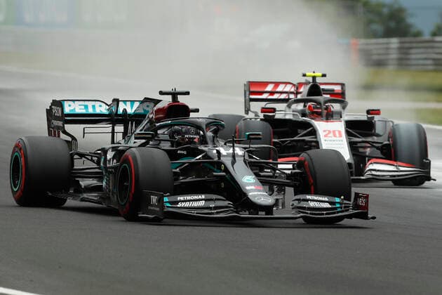 Motorsports: FIA Formula One World Championship, WM, Weltmeisterschaft 2020, Grand Prix of Hungary Motorsports: FIA Formula One World Championship 2020, Grand Prix of Hungary, 44 Lewis Hamilton (GBR, Mercedes-AMG Petronas Formula One Team),