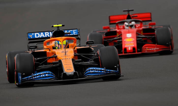 Motorsports: FIA Formula One World Championship, WM, Weltmeisterschaft 2020, Grand Prix of Hungary Motorsports: FIA Formula One World Championship 2020, Grand Prix of Hungary, 4 Lando Norris (GBR, McLaren F1 Team),