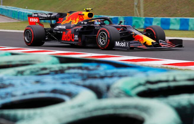 Motorsports: FIA Formula One World Championship, WM, Weltmeisterschaft 2020, Grand Prix of Hungary Motorsports: FIA Formula One World Championship 2020, Grand Prix of Hungary, 23 Alexander Albon (THA, Aston Martin Red Bull Racing),