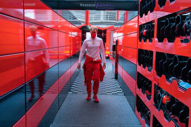 Motorsports: FIA Formula One World Championship, WM, Weltmeisterschaft 2020, Grand Prix of Hungary Motorsports: FIA Formula One World Championship 2020, Grand Prix of Hungary, 5 Sebastian Vettel (GER, Scuderia Ferrari Mission Winnow),