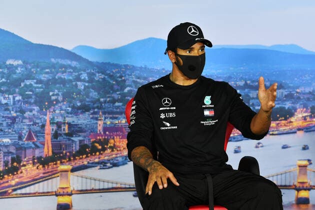 Motorsports: FIA Formula One World Championship, WM, Weltmeisterschaft 2020, Grand Prix of Hungary Motorsports: FIA Formula One World Championship 2020, Grand Prix of Hungary, 44 Lewis Hamilton (GBR, Mercedes-AMG Petronas Formula One Team),