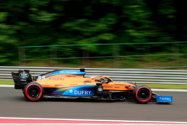 Motorsports: FIA Formula One World Championship, WM, Weltmeisterschaft 2020, Grand Prix of Hungary Motorsports: FIA Formula One World Championship 2020, Grand Prix of Hungary, 55 Carlos Sainz (ESP, McLaren F1 Team),