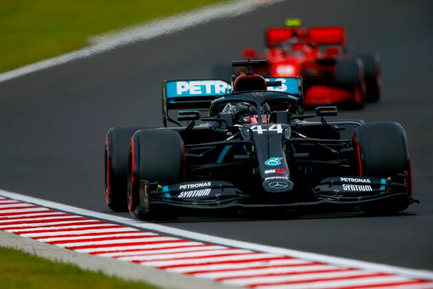 Motorsports: FIA Formula One World Championship, WM, Weltmeisterschaft 2020, Grand Prix of Hungary Motorsports: FIA Formula One World Championship 2020, Grand Prix of Hungary, 44 Lewis Hamilton (GBR, Mercedes-AMG Petronas Formula One Team),