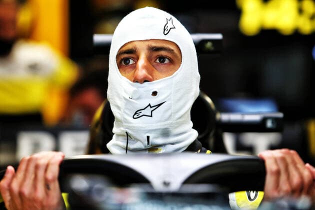 Motorsports: FIA Formula One World Championship, WM, Weltmeisterschaft 2020, Grand Prix of Hungary Motorsports: FIA Formula One World Championship 2020, Grand Prix of Hungary, 3 Daniel Ricciardo (AUS, Renault DP World F1 Team),