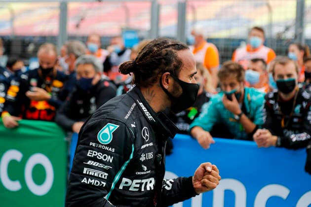Motorsports: FIA Formula One World Championship, WM, Weltmeisterschaft 2020, Grand Prix of Hungary Motorsports: FIA Formula One World Championship 2020, Grand Prix of Hungary, 44 Lewis Hamilton (GBR, Mercedes-AMG Petronas Formula One Team),