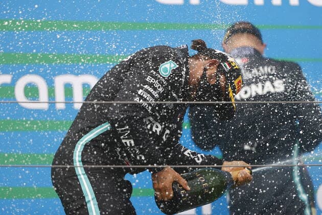 Motorsports: FIA Formula One World Championship, WM, Weltmeisterschaft 2020, Grand Prix of Hungary Motorsports: FIA Formula One World Championship 2020, Grand Prix of Hungary, 44 Lewis Hamilton (GBR, Mercedes-AMG Petronas Formula One Team),