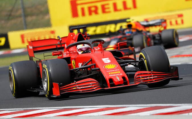 Motorsports: FIA Formula One World Championship, WM, Weltmeisterschaft 2020, Grand Prix of Hungary Motorsports: FIA Formula One World Championship 2020, Grand Prix of Hungary, 5 Sebastian Vettel (GER, Scuderia Ferrari Mission Winnow),