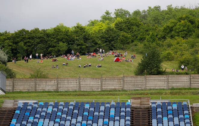 Motorsports: FIA Formula One World Championship, WM, Weltmeisterschaft 2020, Grand Prix of Hungary Motorsports: FIA Formula One World Championship 2020, Grand Prix of Hungary, Fans