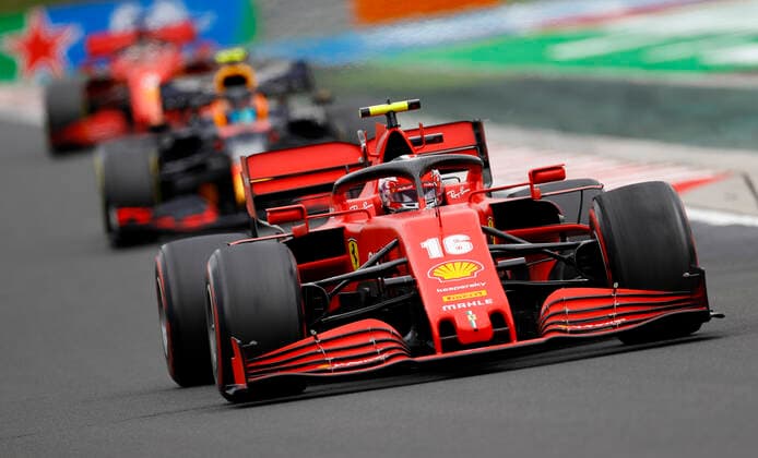 Motorsports: FIA Formula One World Championship, WM, Weltmeisterschaft 2020, Grand Prix of Hungary Motorsports: FIA Formula One World Championship 2020, Grand Prix of Hungary, 16 Charles Leclerc (MCO, Scuderia Ferrari Mission Winnow),