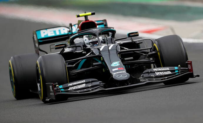 Motorsports: FIA Formula One World Championship, WM, Weltmeisterschaft 2020, Grand Prix of Hungary Motorsports: FIA Formula One World Championship 2020, Grand Prix of Hungary, 77 Valtteri Bottas (FIN, Mercedes-AMG Petronas Formula One Team),