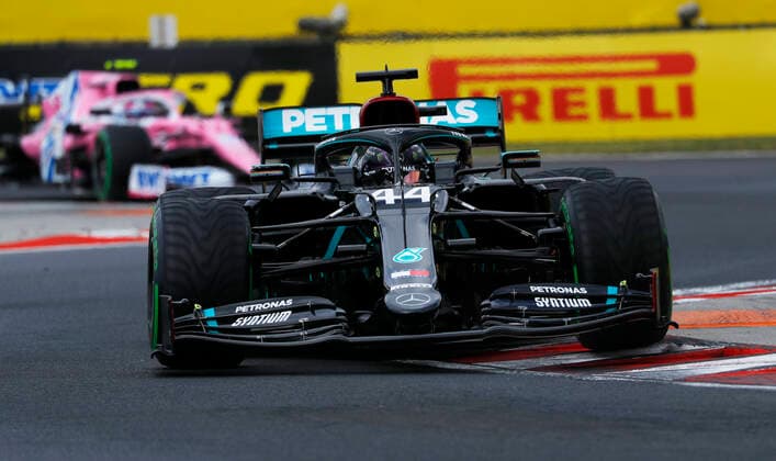 Motorsports: FIA Formula One World Championship, WM, Weltmeisterschaft 2020, Grand Prix of Hungary Motorsports: FIA Formula One World Championship 2020, Grand Prix of Hungary, 44 Lewis Hamilton (GBR, Mercedes-AMG Petronas Formula One Team),
