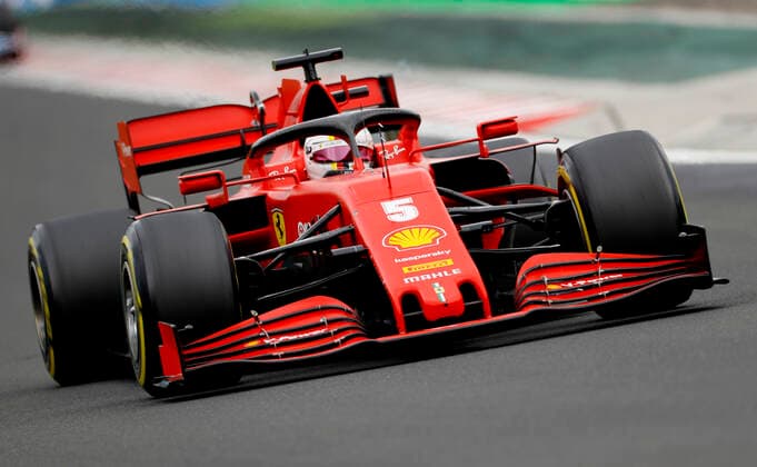 Motorsports: FIA Formula One World Championship, WM, Weltmeisterschaft 2020, Grand Prix of Hungary Motorsports: FIA Formula One World Championship 2020, Grand Prix of Hungary, 5 Sebastian Vettel (GER, Scuderia Ferrari Mission Winnow),