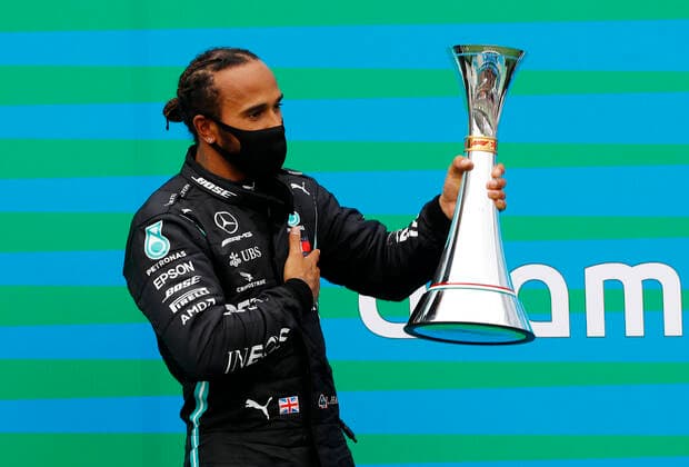 Motorsports: FIA Formula One World Championship, WM, Weltmeisterschaft 2020, Grand Prix of Hungary Motorsports: FIA Formula One World Championship 2020, Grand Prix of Hungary, 44 Lewis Hamilton (GBR, Mercedes-AMG Petronas Formula One Team),