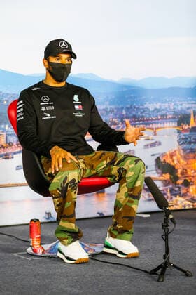 Motorsports: FIA Formula One World Championship, WM, Weltmeisterschaft 2020, Grand Prix of Hungary Motorsports: FIA Formula One World Championship 2020, Grand Prix of Hungary, 44 Lewis Hamilton (GBR, Mercedes-AMG Petronas Formula One Team),