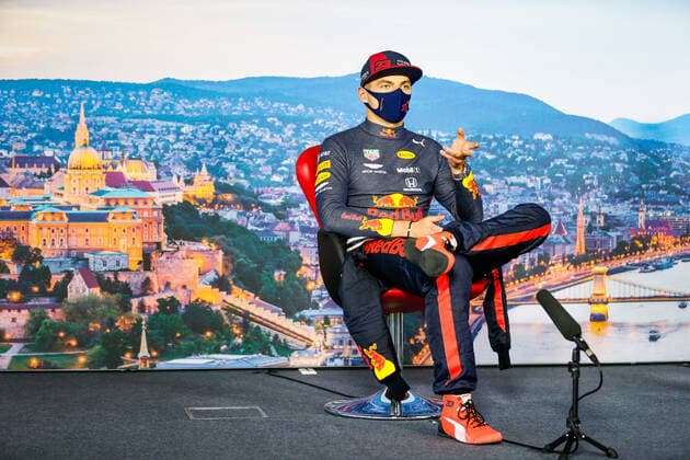 Motorsports: FIA Formula One World Championship, WM, Weltmeisterschaft 2020, Grand Prix of Hungary Motorsports: FIA Formula One World Championship 2020, Grand Prix of Hungary, 33 Max Verstappen (NLD, Aston Martin Red Bull Racing),