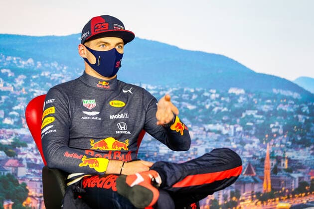 Motorsports: FIA Formula One World Championship, WM, Weltmeisterschaft 2020, Grand Prix of Hungary Motorsports: FIA Formula One World Championship 2020, Grand Prix of Hungary, 33 Max Verstappen (NLD, Aston Martin Red Bull Racing),