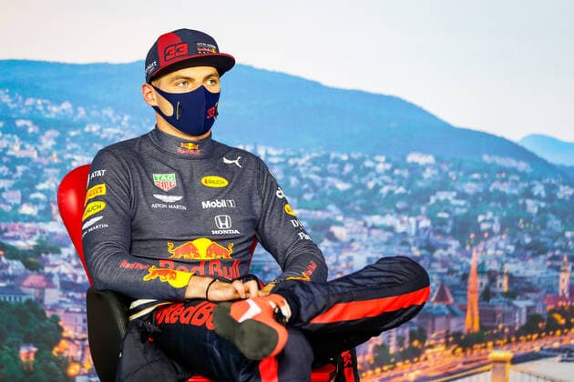Motorsports: FIA Formula One World Championship, WM, Weltmeisterschaft 2020, Grand Prix of Hungary Motorsports: FIA Formula One World Championship 2020, Grand Prix of Hungary, 33 Max Verstappen (NLD, Aston Martin Red Bull Racing),