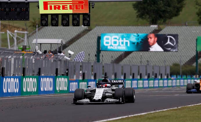 Motorsports: FIA Formula One World Championship, WM, Weltmeisterschaft 2020, Grand Prix of Hungary, 26 Daniil Kvyat (RUS, Scuderia AlphaTauri Honda), Budapest Hungary