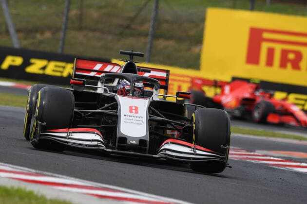 Motorsports: FIA Formula One World Championship, WM, Weltmeisterschaft 2020, Grand Prix of Hungary Motorsports: FIA Formula One World Championship 2020, Grand Prix of Hungary, 8 Romain Grosjean (FRA, Haas F1 Team),