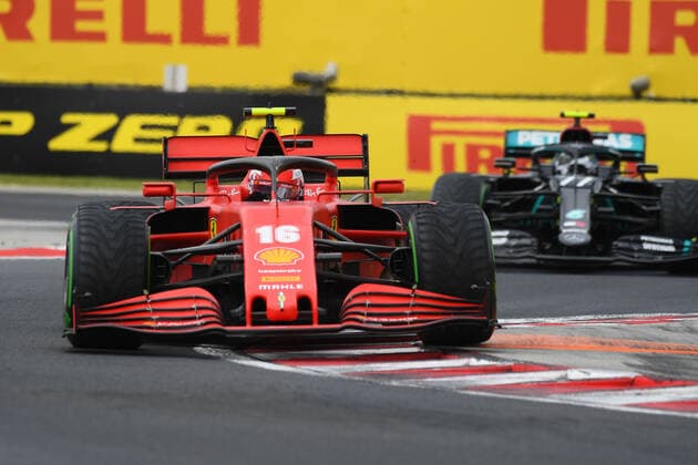 Motorsports: FIA Formula One World Championship, WM, Weltmeisterschaft 2020, Grand Prix of Hungary Motorsports: FIA Formula One World Championship 2020, Grand Prix of Hungary, 16 Charles Leclerc (MCO, Scuderia Ferrari Mission Winnow),