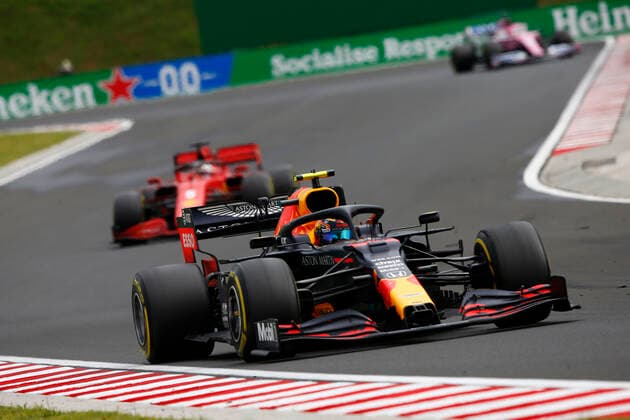 Motorsports: FIA Formula One World Championship, WM, Weltmeisterschaft 2020, Grand Prix of Hungary Motorsports: FIA Formula One World Championship 2020, Grand Prix of Hungary, 23 Alexander Albon (THA, Aston Martin Red Bull Racing),