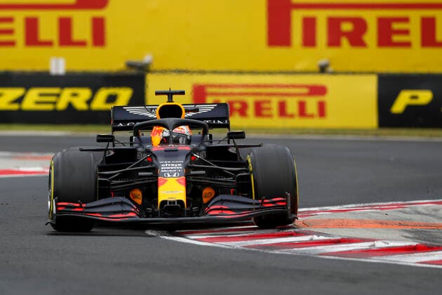 Motorsports: FIA Formula One World Championship, WM, Weltmeisterschaft 2020, Grand Prix of Hungary Motorsports: FIA Formula One World Championship 2020, Grand Prix of Hungary, 33 Max Verstappen (NLD, Aston Martin Red Bull Racing),