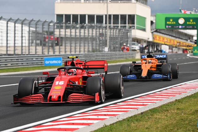 Motorsports: FIA Formula One World Championship, WM, Weltmeisterschaft 2020, Grand Prix of Hungary Motorsports: FIA Formula One World Championship 2020, Grand Prix of Hungary, 16 Charles Leclerc (MCO, Scuderia Ferrari Mission Winnow),