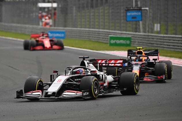 Motorsports: FIA Formula One World Championship, WM, Weltmeisterschaft 2020, Grand Prix of Hungary Motorsports: FIA Formula One World Championship 2020, Grand Prix of Hungary, 8 Romain Grosjean (FRA, Haas F1 Team),