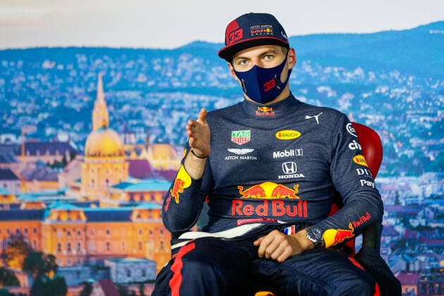 Motorsports: FIA Formula One World Championship, WM, Weltmeisterschaft 2020, Grand Prix of Hungary Motorsports: FIA Formula One World Championship 2020, Grand Prix of Hungary, 33 Max Verstappen (NLD, Aston Martin Red Bull Racing),