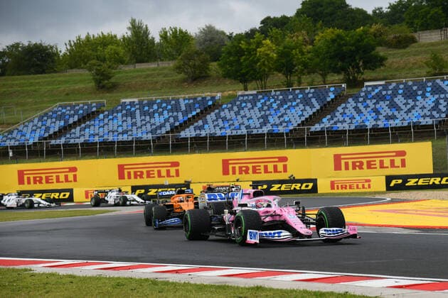 Motorsports: FIA Formula One World Championship, WM, Weltmeisterschaft 2020, Grand Prix of Hungary Motorsports: FIA Formula One World Championship 2020, Grand Prix of Hungary, 11 Sergio Perez (MEX, BWT Racing Point F1 Team),