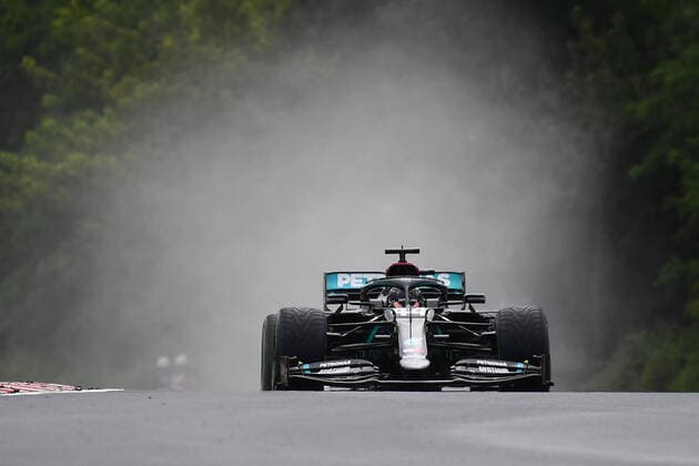 Motorsports: FIA Formula One World Championship, WM, Weltmeisterschaft 2020, Grand Prix of Hungary Motorsports: FIA Formula One World Championship 2020, Grand Prix of Hungary, 44 Lewis Hamilton (GBR, Mercedes-AMG Petronas Formula One Team),