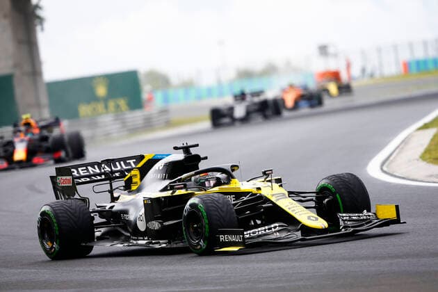 Motorsports: FIA Formula One World Championship, WM, Weltmeisterschaft 2020, Grand Prix of Hungary Motorsports: FIA Formula One World Championship 2020, Grand Prix of Hungary, 3 Daniel Ricciardo (AUS, Renault DP World F1 Team),