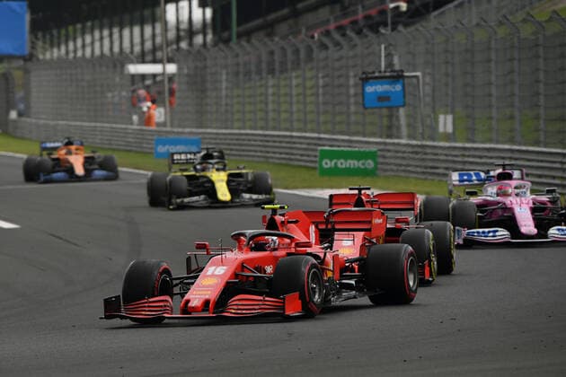 Motorsports: FIA Formula One World Championship, WM, Weltmeisterschaft 2020, Grand Prix of Hungary Motorsports: FIA Formula One World Championship 2020, Grand Prix of Hungary, 16 Charles Leclerc (MCO, Scuderia Ferrari Mission Winnow),