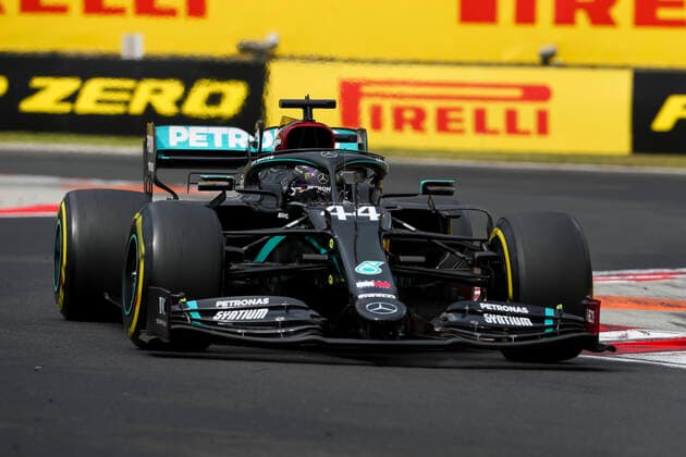 Motorsports: FIA Formula One World Championship, WM, Weltmeisterschaft 2020, Grand Prix of Hungary Motorsports: FIA Formula One World Championship 2020, Grand Prix of Hungary, 44 Lewis Hamilton (GBR, Mercedes-AMG Petronas Formula One Team),