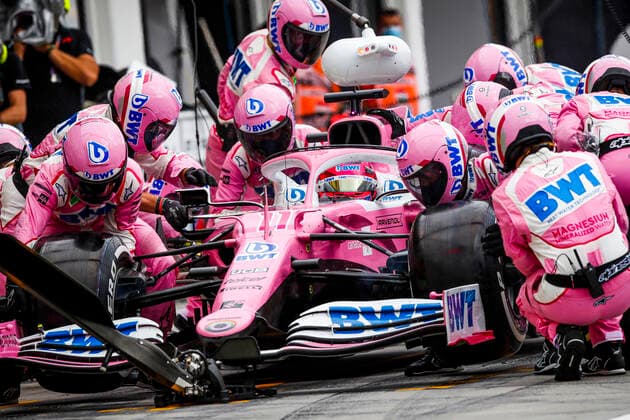 Motorsports: FIA Formula One World Championship, WM, Weltmeisterschaft 2020, Grand Prix of Hungary, 11 Sergio Perez (MEX, BWT Racing Point F1 Team), Budapest Hungary