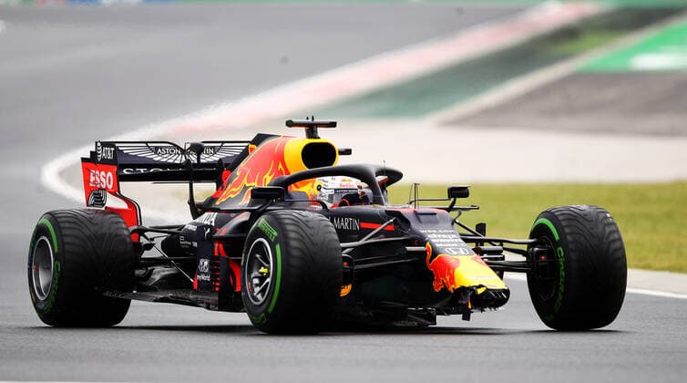Motorsports: FIA Formula One World Championship, WM, Weltmeisterschaft 2020, Grand Prix of Hungary Motorsports: FIA Formula One World Championship 2020, Grand Prix of Hungary, 33 Max Verstappen (NLD, Aston Martin Red Bull Racing),