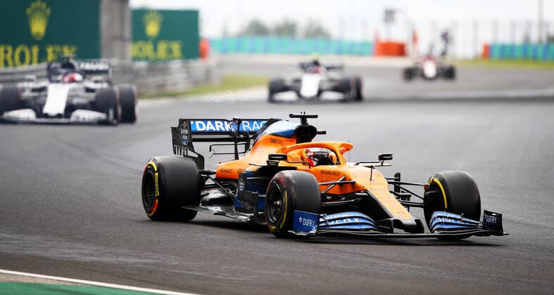 Motorsports: FIA Formula One World Championship, WM, Weltmeisterschaft 2020, Grand Prix of Hungary Motorsports: FIA Formula One World Championship 2020, Grand Prix of Hungary, 55 Carlos Sainz (ESP, McLaren F1 Team),