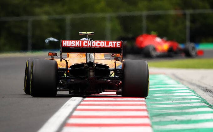 Motorsports: FIA Formula One World Championship, WM, Weltmeisterschaft 2020, Grand Prix of Hungary Motorsports: FIA Formula One World Championship 2020, Grand Prix of Hungary, 4 Lando Norris (GBR, McLaren F1 Team),