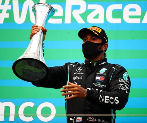 Motorsports: FIA Formula One World Championship, WM, Weltmeisterschaft 2020, Grand Prix of Hungary Motorsports: FIA Formula One World Championship 2020, Grand Prix of Hungary, 44 Lewis Hamilton (GBR, Mercedes-AMG Petronas Formula One Team),