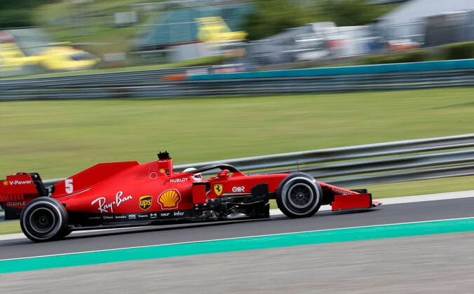 Motorsports: FIA Formula One World Championship, WM, Weltmeisterschaft 2020, Grand Prix of Hungary Motorsports: FIA Formula One World Championship 2020, Grand Prix of Hungary, 5 Sebastian Vettel (GER, Scuderia Ferrari Mission Winnow),