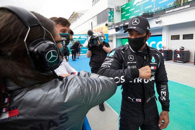 Motorsports: FIA Formula One World Championship, WM, Weltmeisterschaft 2020, Grand Prix of Hungary Motorsports: FIA Formula One World Championship 2020, Grand Prix of Hungary, 44 Lewis Hamilton (GBR, Mercedes-AMG Petronas Formula One Team),