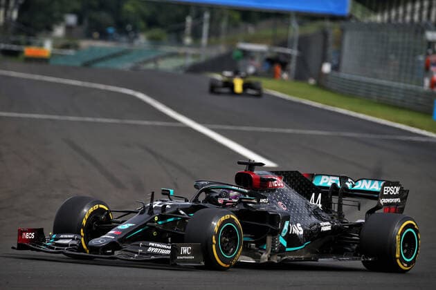 Motorsports: FIA Formula One World Championship, WM, Weltmeisterschaft 2020, Grand Prix of Hungary Motorsports: FIA Formula One World Championship 2020, Grand Prix of Hungary, 44 Lewis Hamilton (GBR, Mercedes-AMG Petronas Formula One Team),