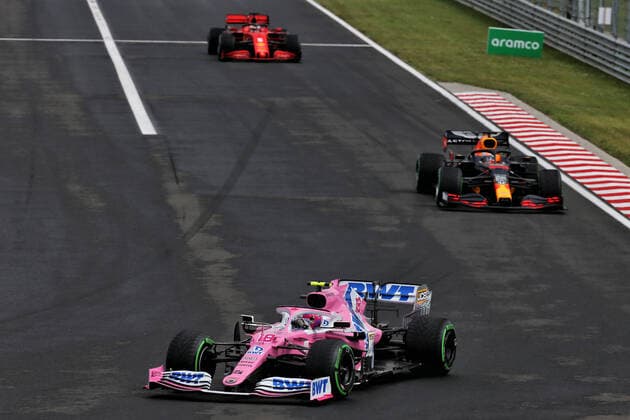 Motorsports: FIA Formula One World Championship, WM, Weltmeisterschaft 2020, Grand Prix of Hungary Motorsports: FIA Formula One World Championship 2020, Grand Prix of Hungary, 18 Lance Stroll (CAN, BWT Racing Point F1 Team),